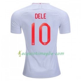 Divisa di Calcio Inghilterra Dele 10 Prima Mondiali 2018